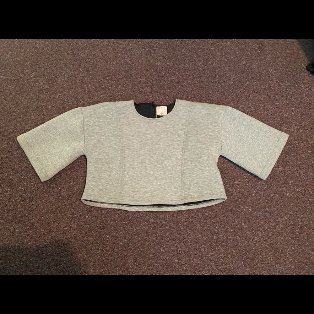 Alex Vinash crop shirt